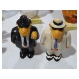 PAIR OF VINTAGE JOE CAMEL SALT & PEPPERS SHAKERS
