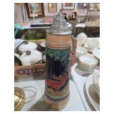 16" TALL VTG GERMAN BEER STEIN