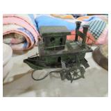 METAL RIVERBOAT MUSIC BOX