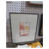FRAMED NATIVE AMERICAN PRINT