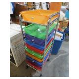 ROLLING METAL MULTI- DWR STORAGE UNIT