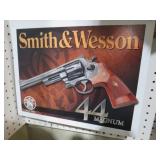 METAL SMITH & WESSON 44 MAGNUM ADV. SIGN