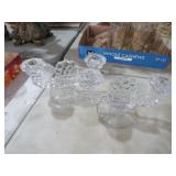 PAIR FOSTORIA CANDLEHOLDERS