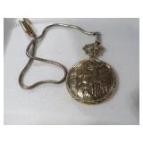 BRASS STAG BEER VTG POCKET WATCH