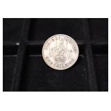 1939 GBR ONE SHILLING 50% SILVER