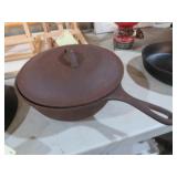 CAST IRON DEEP CHICKEN FRYER