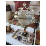 COL. OF COMPACT MIRRORS & ORNATE MAKE UP MIRRORS