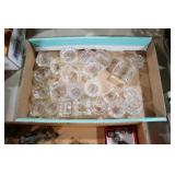 COLL. CRYSTAL/GLASS SALT DIPS
