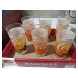 INDIANA GLASS COCA COLA  ADV. GLASSES