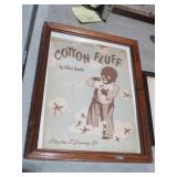 1936 BLACK AMERICANA FRAMED SHEET MUSIC