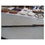 HANDCARVED FIGURAL WOOD WALKING  CANE