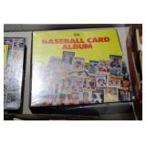 HUGE BINDER FULL OF VINTAGE BALL CARDS