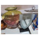 2- PC ART GLASS