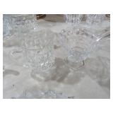 FOSTORIA  AMERICAN CUBIST SUGAR/CREAMER & LADLE