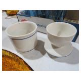VTG  STONEWARE CROCK BUTTER KEEPER