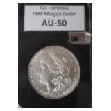 1888 P MORGAN SILVER DOLLAR 90%