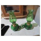 (2) VINTAGE MINATURE LAMPS