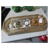 HAT RING BOXES, WATCH , MISC