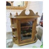 WALL HANGING CURIO CABINET