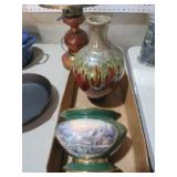 THOMAS KINCADE ART POTTERY VASE