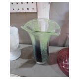 MURANO TULIP ART GLASS VASE