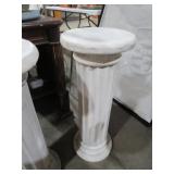 HEAVY RESIN COLUMN PLANTSTAND