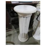 HEAVY RESIN COLUMN PLANTSTAND