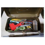 METAL TOOL BOX W/ CONTENTS