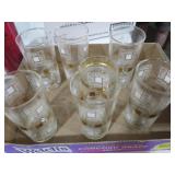 COLL. VTG MID CENTURY BARWARE GLASSES
