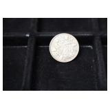 1933 GBR SIXPENCE 50% SILVER