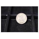 1937 GBR SIXPENCE 50% SILVER