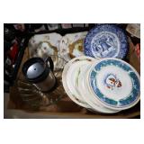 COLL. DECOR PLATES, TRAVEL MUG, MISC