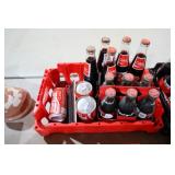 COLL. VINTAGE COCA-COLA BOTTLES & CANS