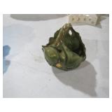 VTG GERMAN PORCELAIN LETTUCE BASKET