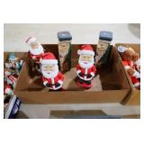 SANTA CANDLE STICKS & FIGURES