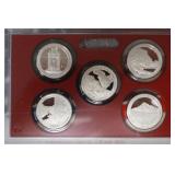 2010 US MINT 50 STATE QUARTER SILVER PROOF SET 90%