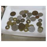 COLL. FOREIGN COINS & TOKENS