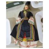 VTG FOLKART DOLL FROM CRETE
