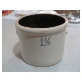 1 1/2 GAL CROCK