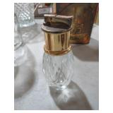 HAVY GLASS & BRASS CIGARETTE LIGHTER