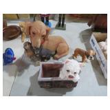 COLL. OF DOG FIGURES