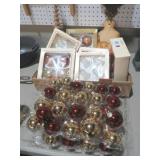 HUGE COLLECTION OF GLASS CHRISTMAS ORNAMENTS