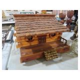 HANDMADE WOOD LOG CABIN
