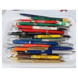 COLLECTION OF ADVERTISMENT PENS