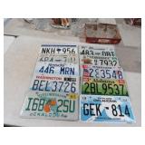 COLLECTION STATE LICENSE PLATES