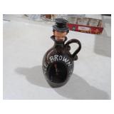 LITTLE BROWN JUG MUSIC DECANTER