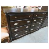 CHERRY FINISH 8 DWR DRESSER