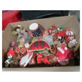COLLECTION OF HAND MADE CHRISTMAS ORNAMENTS