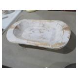 WOOD DOUGH BOWL