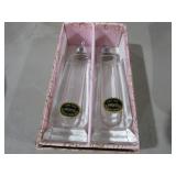AMERICAN CRYSTAL CORP. SILHOUETTE S/P SHAKERS NOS